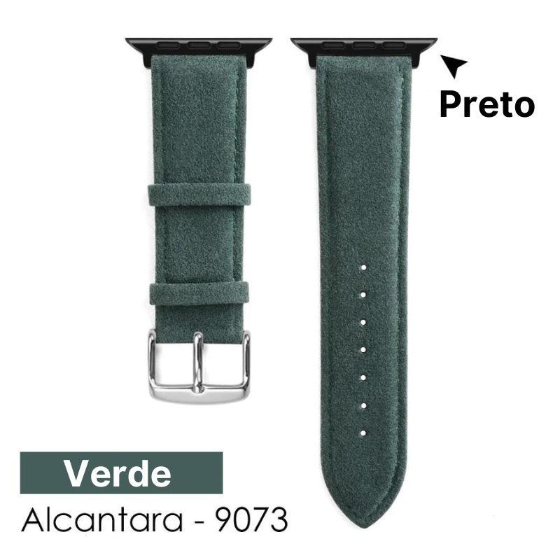 Pulseira para Apple Watch de Alcantara Italiano