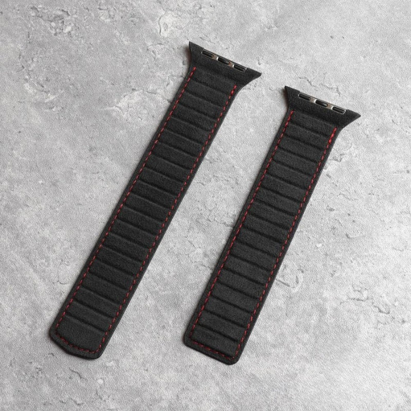 Pulseira Magnética para Apple Watch de Alcantara Italiano