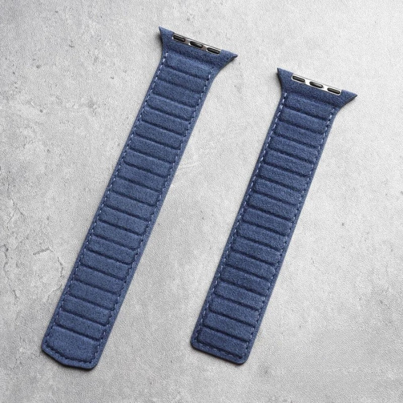 Pulseira Magnética para Apple Watch de Alcantara Italiano