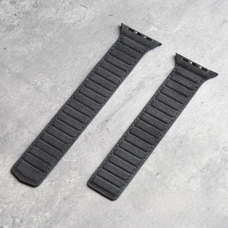 Pulseira Magnética para Apple Watch de Alcantara Italiano