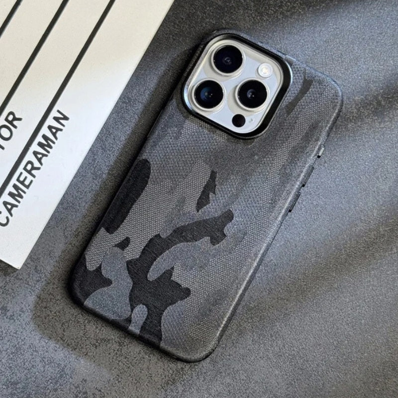 Case para iPhone Camuflada Preto