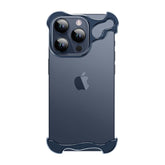 Capa para iPhone Metal Skull Azul