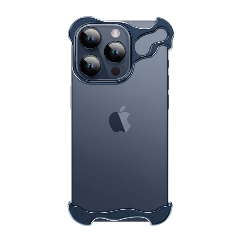 Case para iPhone Metal Skull Azul