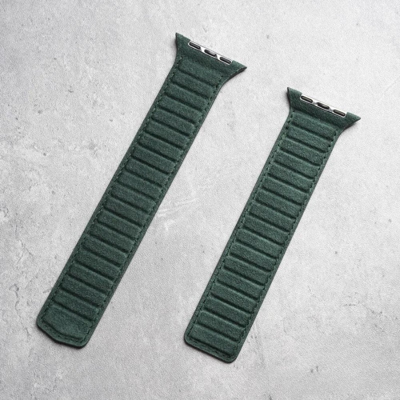 Pulseira Magnética para Apple Watch de Alcantara Italiano