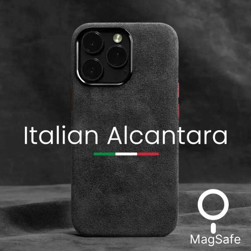 Case para iPhone Alcantara Italiano MagSafe