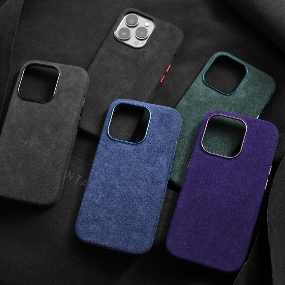 Capa para iPhone Alcantara Italiano MagSafe