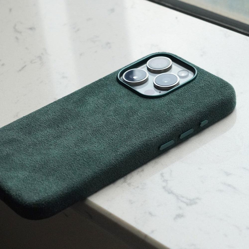 Capa para iPhone Alcantara Italiano MagSafe