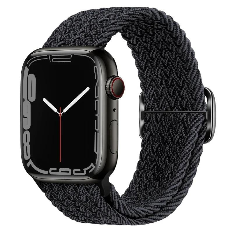 Pulseira para Apple Watch Trança Elástica Arco-íris