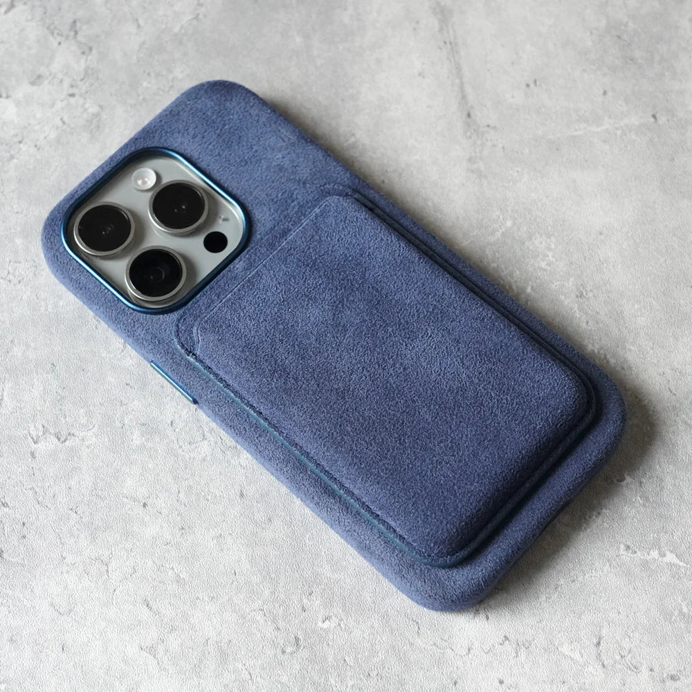 Carteira Magsafe Alcantara Italiano