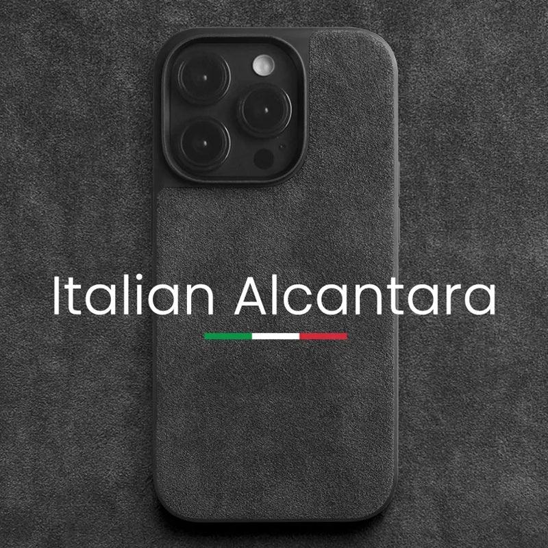 Case para iPhone Alcantara Italiano