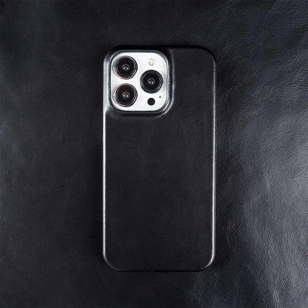 Capa para iPhone Couro Preto