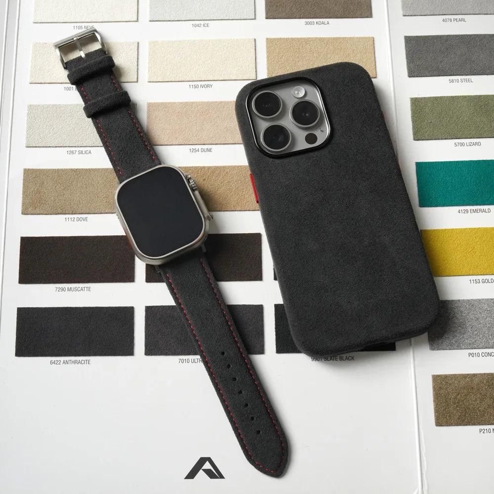 Capa para iPhone Alcantara Italiano MagSafe