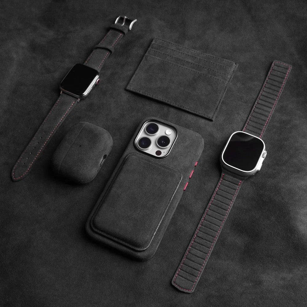 Pulseira Magnética para Apple Watch de Alcantara Italiano