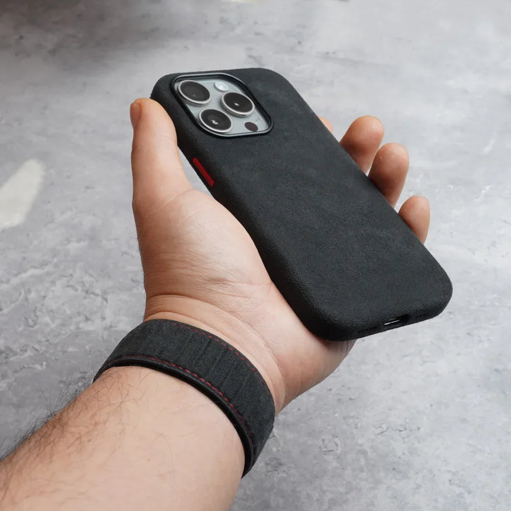 Pulseira Magnética para Apple Watch de Alcantara Italiano