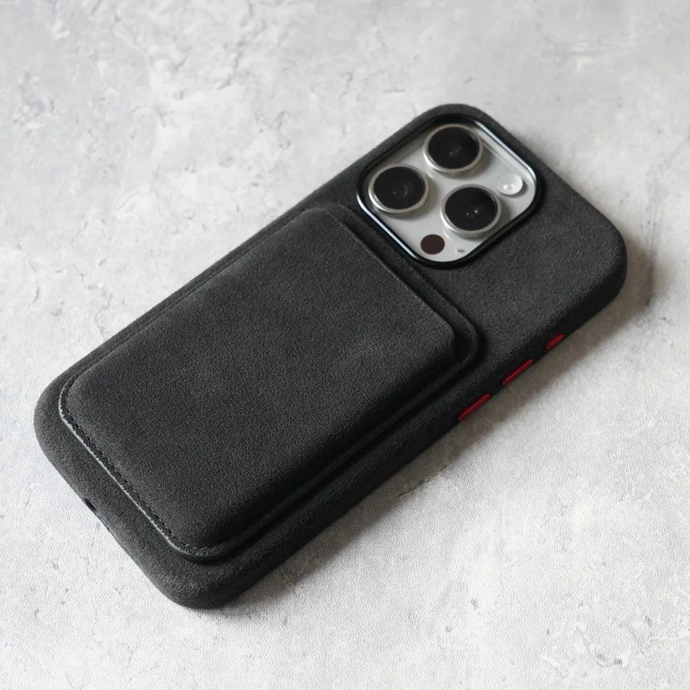 Carteira Magsafe Alcantara Italiano
