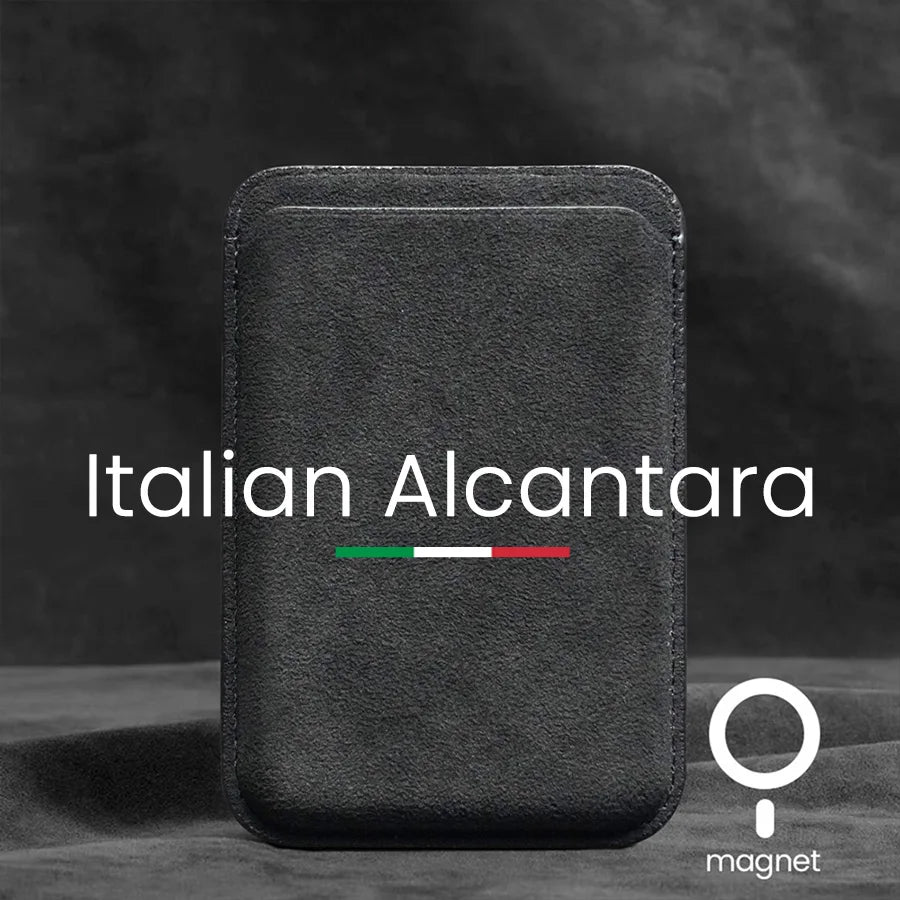 Carteira Magsafe Alcantara Italiano