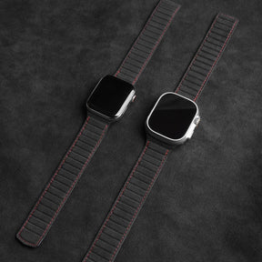 Pulseira Magnética para Apple Watch de Alcantara Italiano