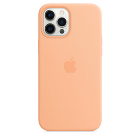 Capa para iPhone de Silicone Cantaloupe Série 12