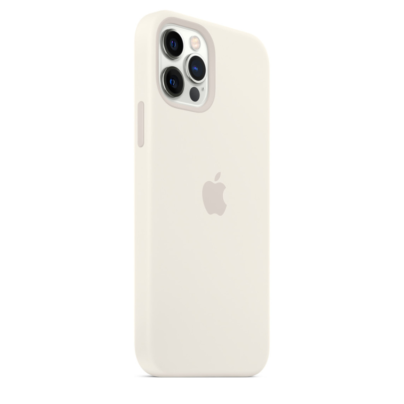 Capa para iPhone de Silicone White Série 12