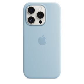 Capa para iPhone de Silicone Lithi Blue Série 15