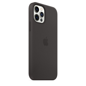 Capa para iPhone de Silicone Black Série 12