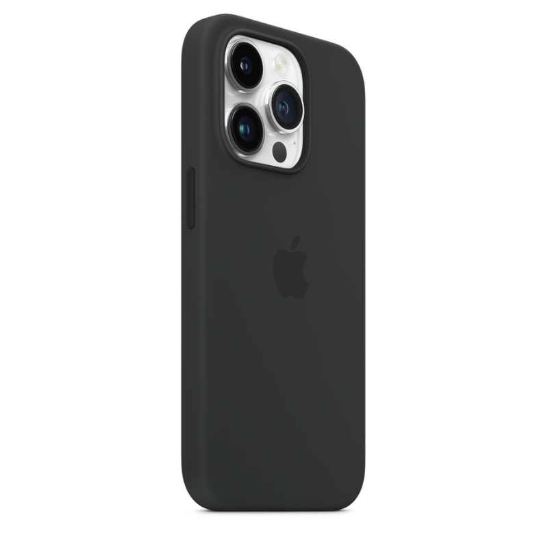 Capa para iPhone de Silicone Preto Série 14