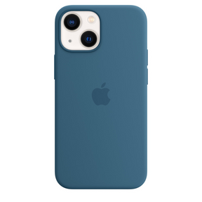 Capa para iPhone de Silicone Blue Fog Série 13