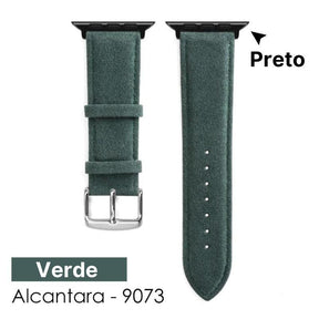 Pulseira para Apple Watch de Alcantara Italiano