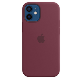 Capa para iPhone de Silicone Plum Série 12