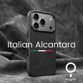 Capa para iPhone Alcantara Italiano MagSafe