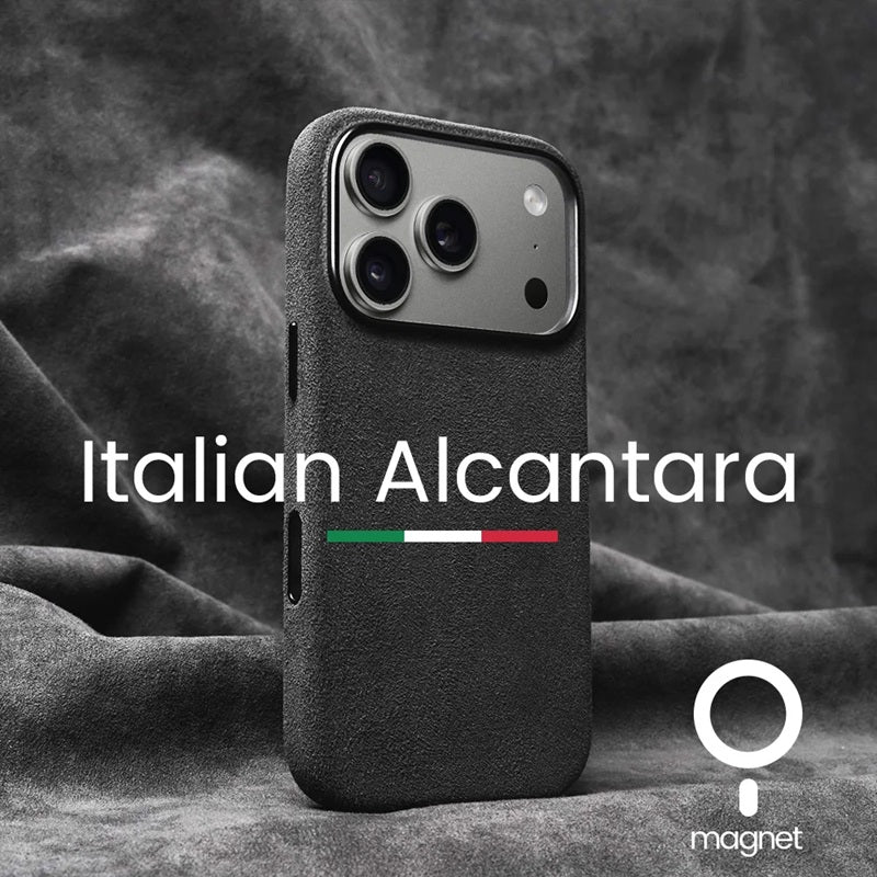 Capa para iPhone Alcantara Italiano MagSafe