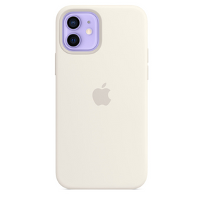 Capa para iPhone de Silicone White Série 12