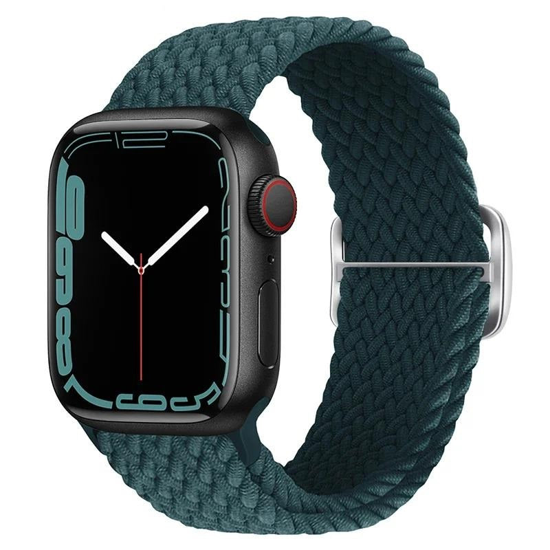 Pulseira para Apple Watch Trança Elástica Arco-íris