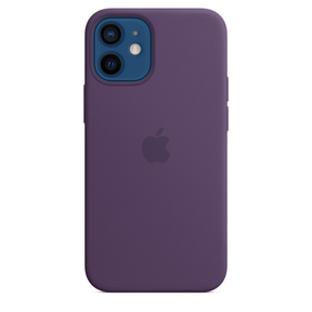 Capa para iPhone de Silicone Amethyst Série 12