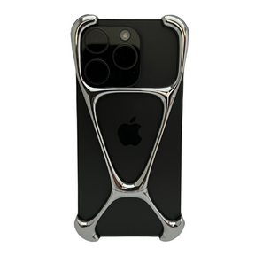 Capa para iPhone Metal Defender Bright Silver