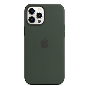 Capa para iPhone de Silicone Cypruss Green Série 12