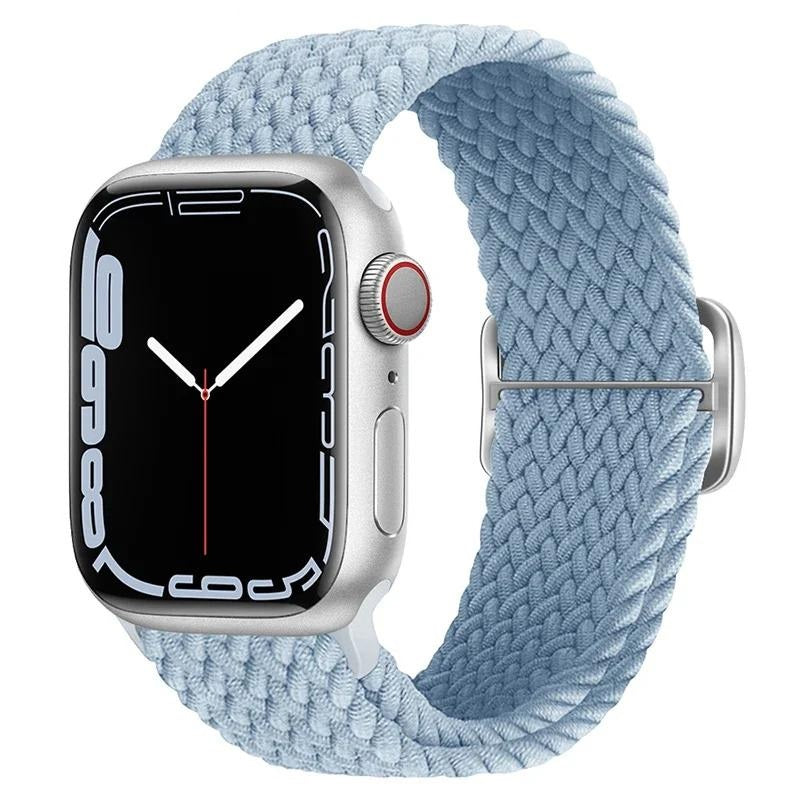 Pulseira para Apple Watch Trança Elástica Ardósia