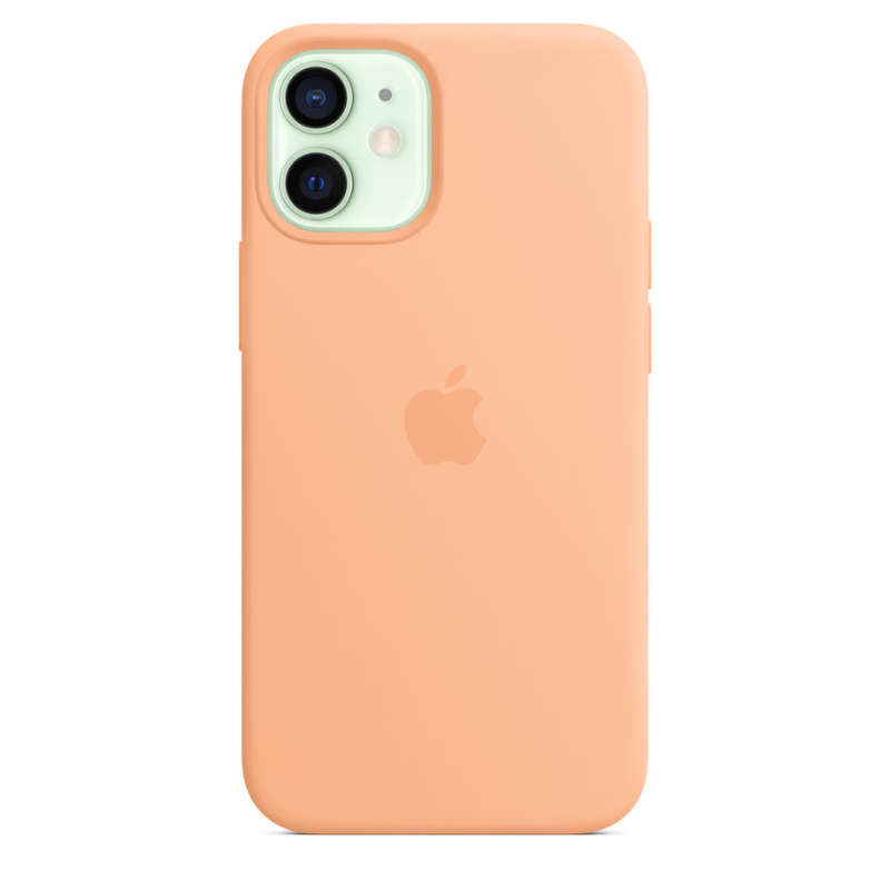 Capa para iPhone de Silicone Cantaloupe Série 12