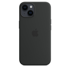 Capa para iPhone de Silicone Preto Série 14