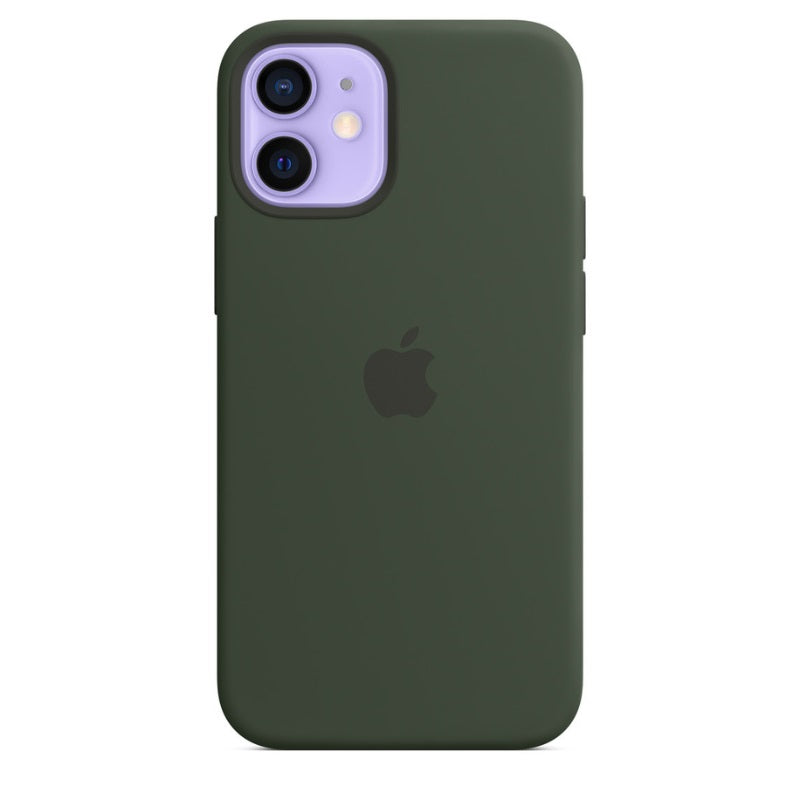 Capa para iPhone de Silicone Cypruss Green Série 12