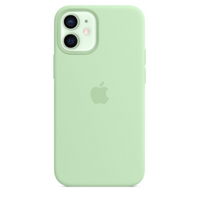 Capa para iPhone de Silicone Pistachio Série 12