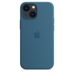 Capa para iPhone de Silicone Blue Fog Série 13