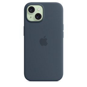 Capa para iPhone de Silicone Azul Storm Série 15