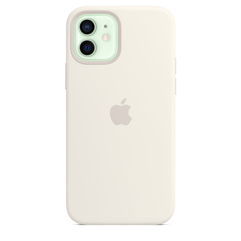 Capa para iPhone de Silicone White Série 12