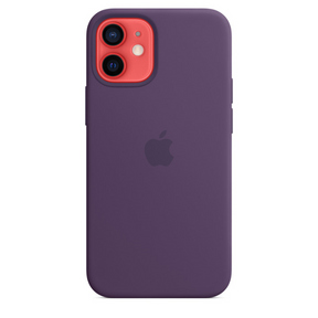 Capa para iPhone de Silicone Amethyst Série 12