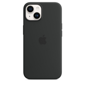 Capa para iPhone de Silicone Preto Série 14