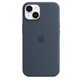 Capa para iPhone de Silicone Azul Storm Série 14