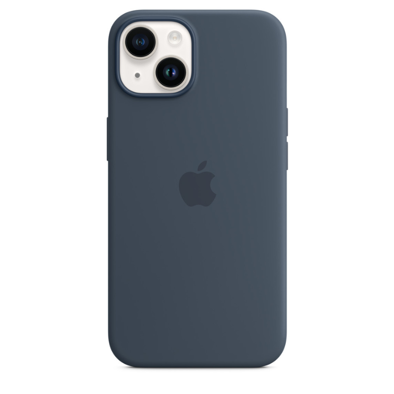 Capa para iPhone de Silicone Azul Storm Série 14