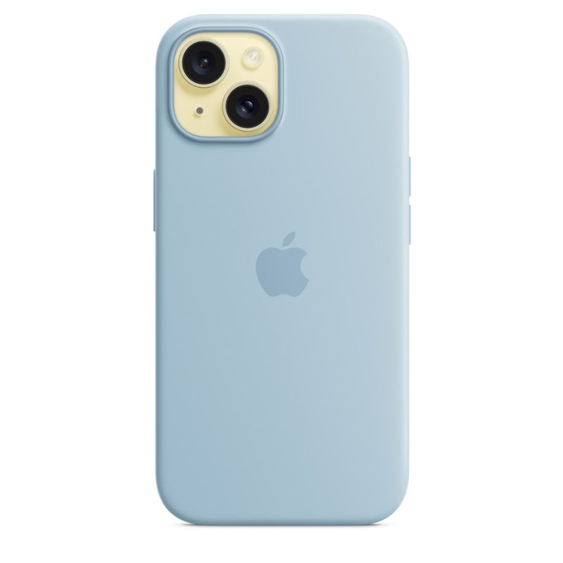 Capa para iPhone de Silicone Lithi Blue Série 15