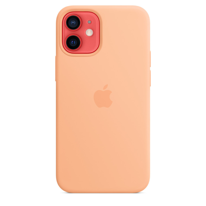 Capa para iPhone de Silicone Cantaloupe Série 12